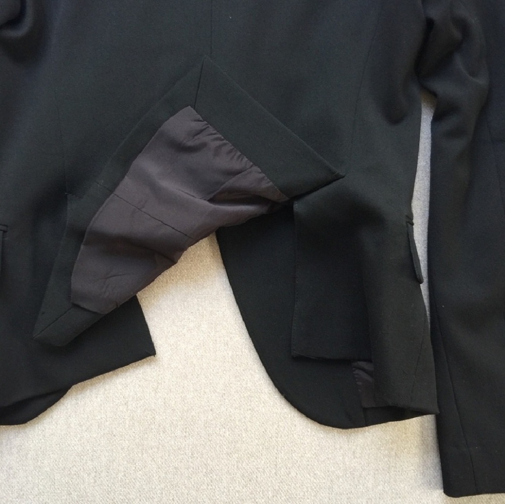 Express Studio Stretch One-Button Blazer - image 4